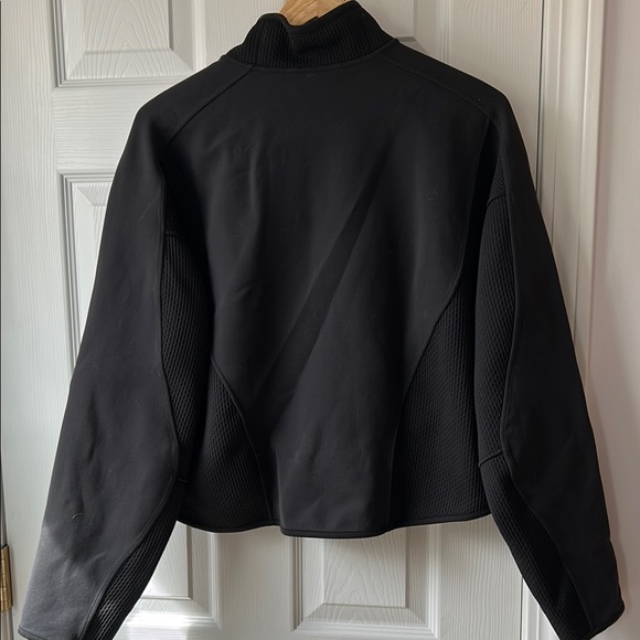 lululemon athletica mixed fabric half zip pullover large black - Picture 11 of 15